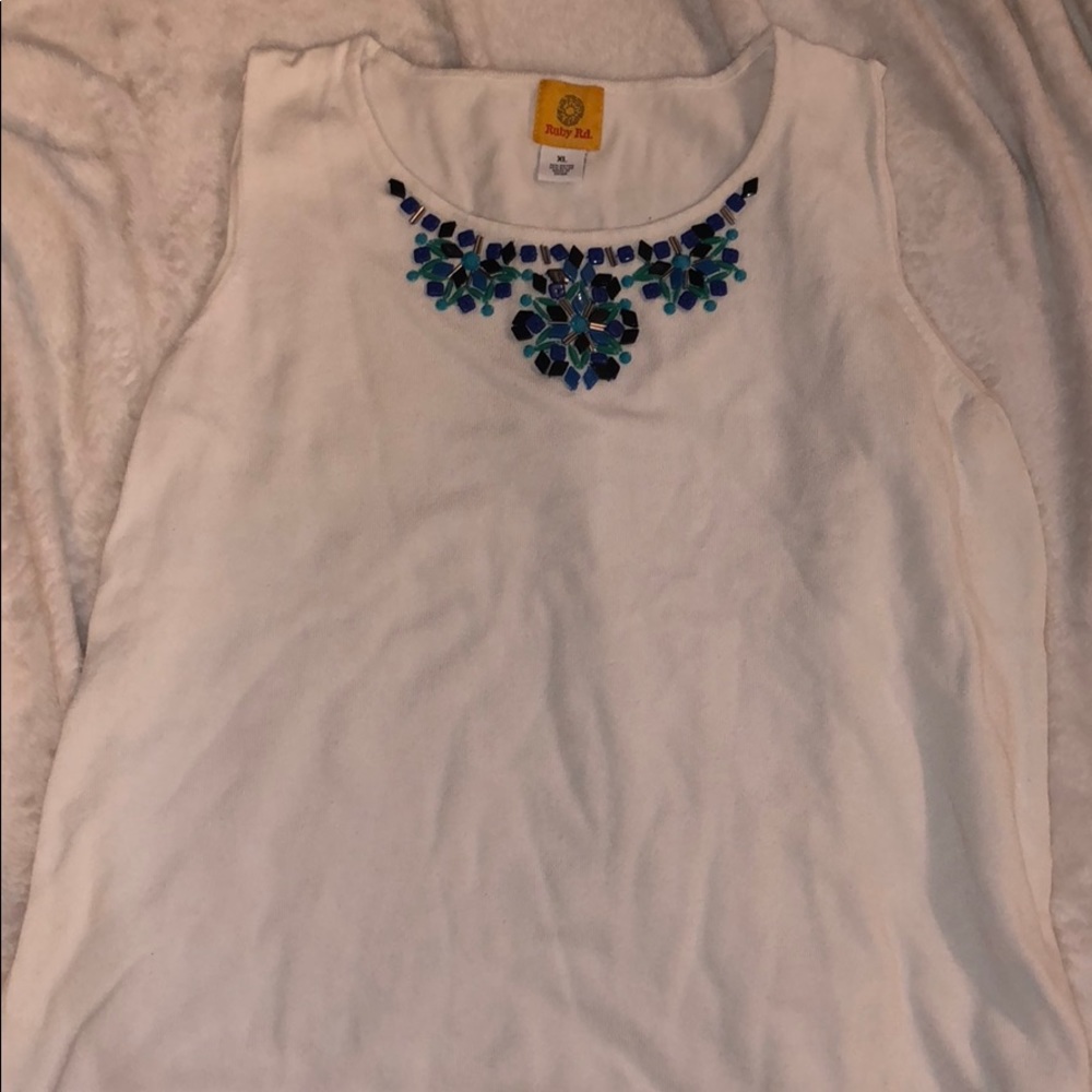 Nice work top. Perfect condition. Size XL